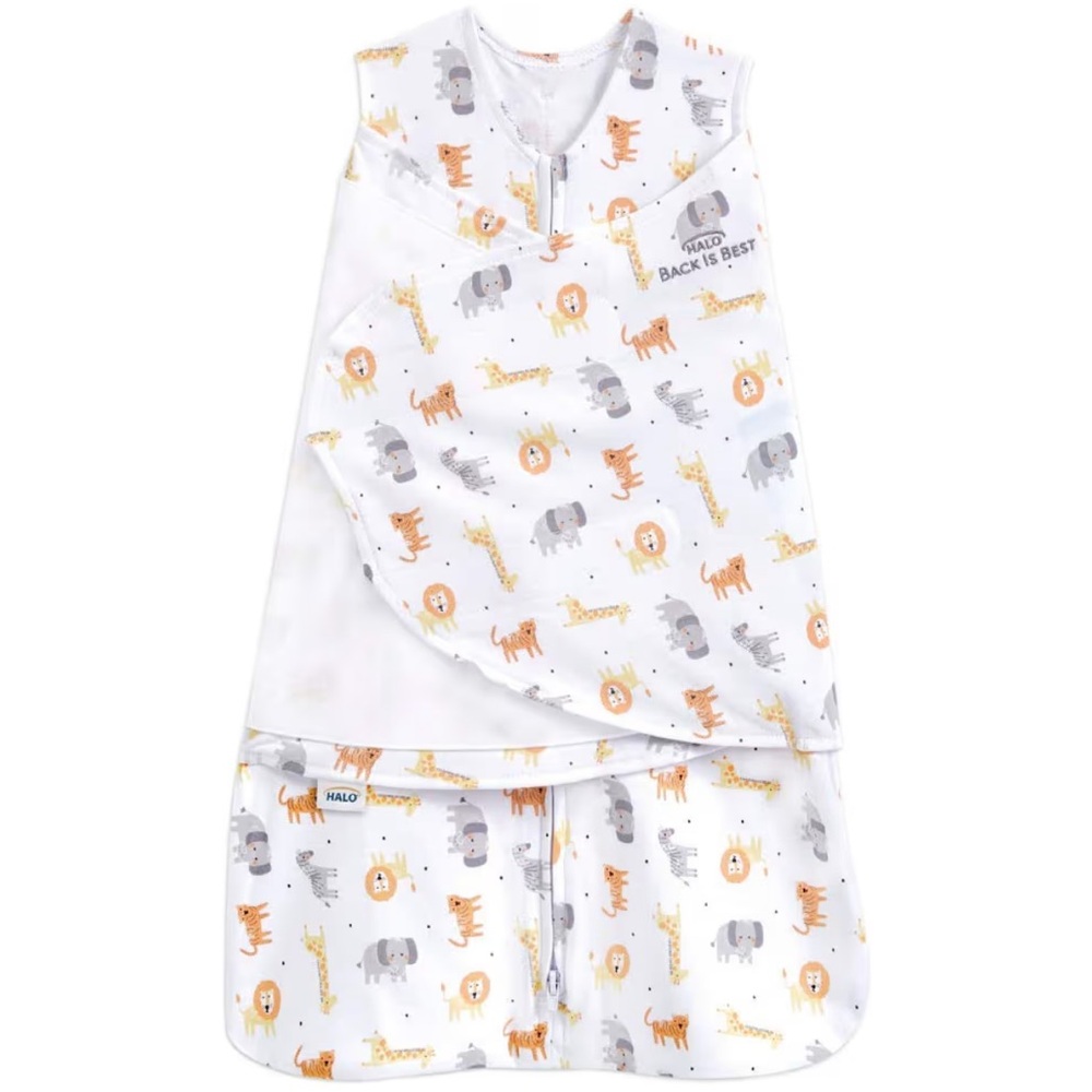 Halo preemie Sleep Sack in Jungle Print